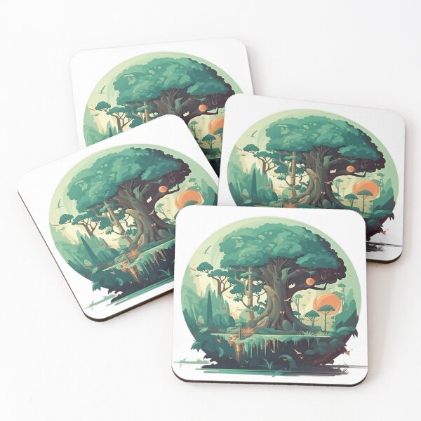 Item preview, Jungle landscape designed and sold by Shrimpoo.