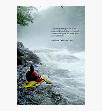 Dragon's Tooth on the Deerfield River Photographic Print