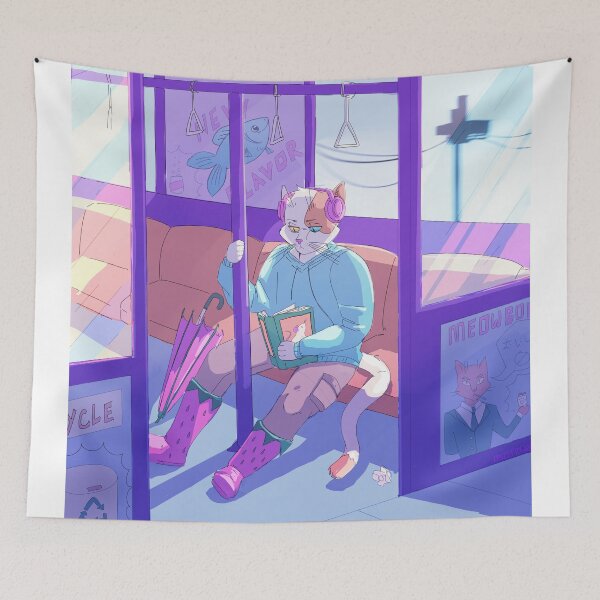 Item preview, Nyaa-san: Lonely Subway designed and sold by muzefox.