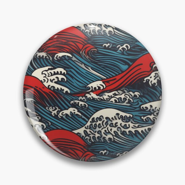 Aperçu de l'œuvre Japanese wave pattern 3 créée et vendue par LTAdesigns.