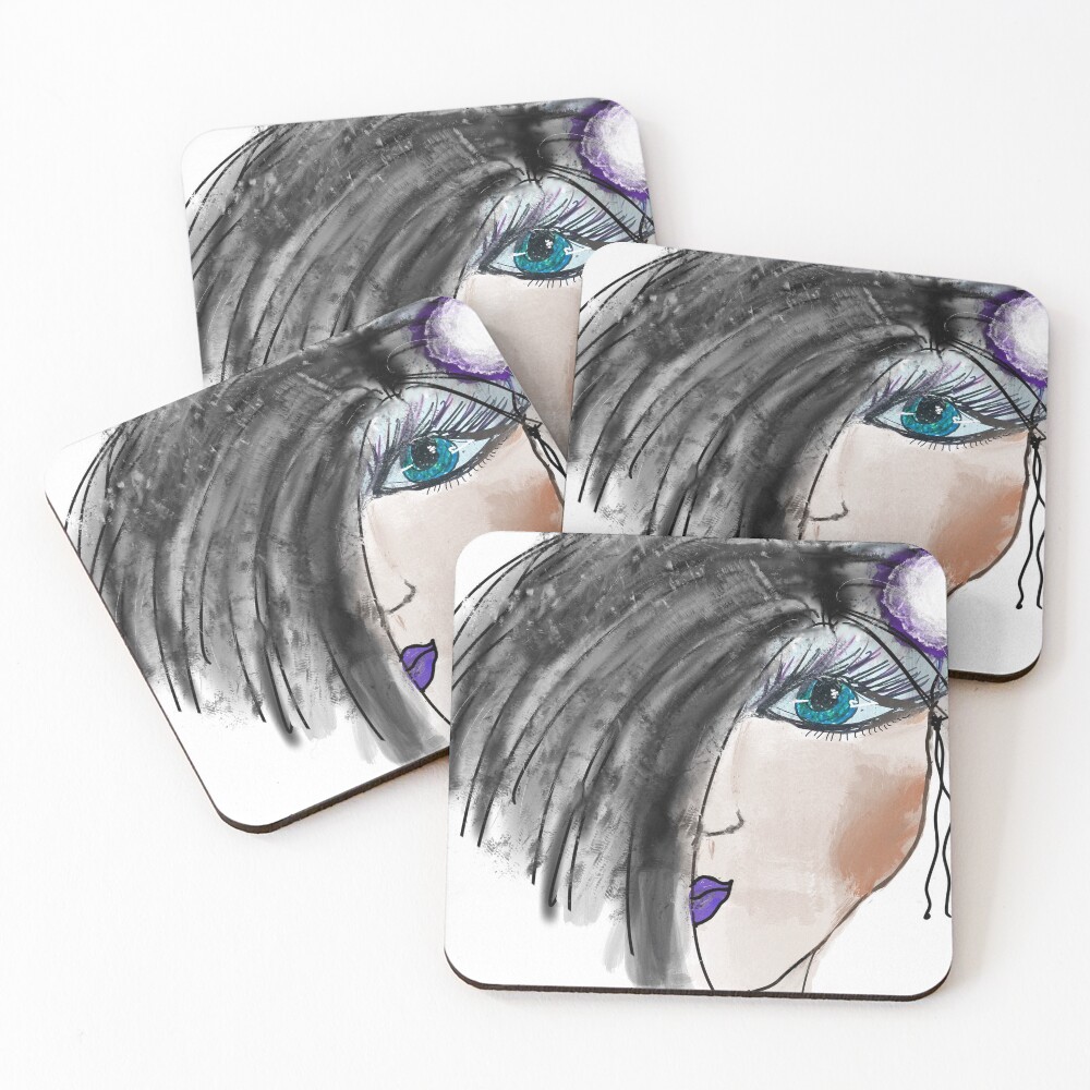 Item preview, Coasters (Set of 4) designed and sold by Girlfriendrock.