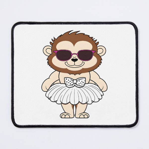 Item preview, monkey in cartoon style designed and sold by IrinaGuArt.