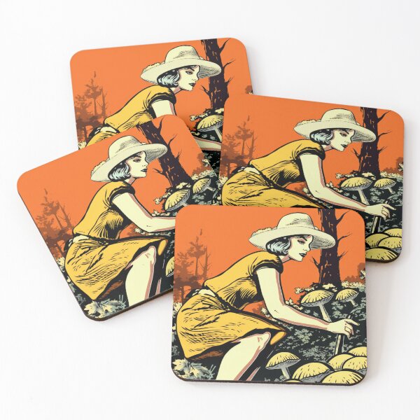 Item preview, Forager Pop Art designed and sold by Fungal-Art.