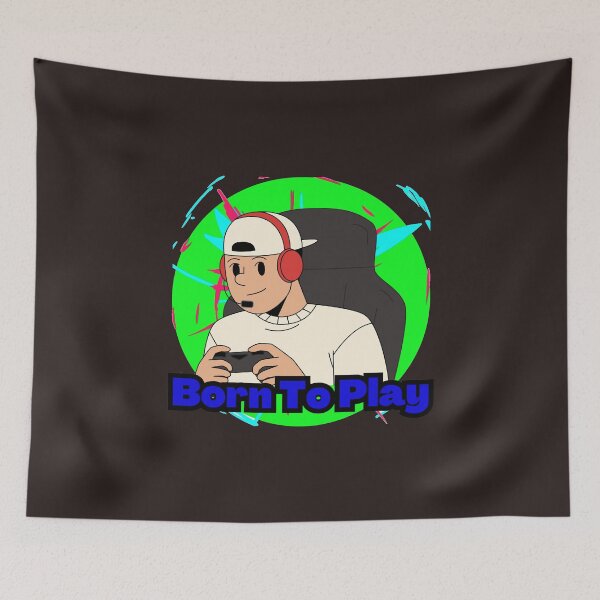 Item preview, Born To Play designed and sold by MYstoreDARK99.