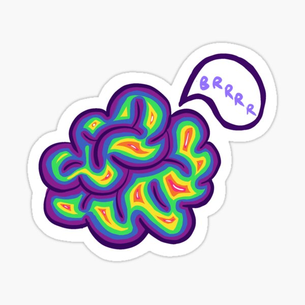 Item preview, Brain go Brr designed and sold by crispyleaves.