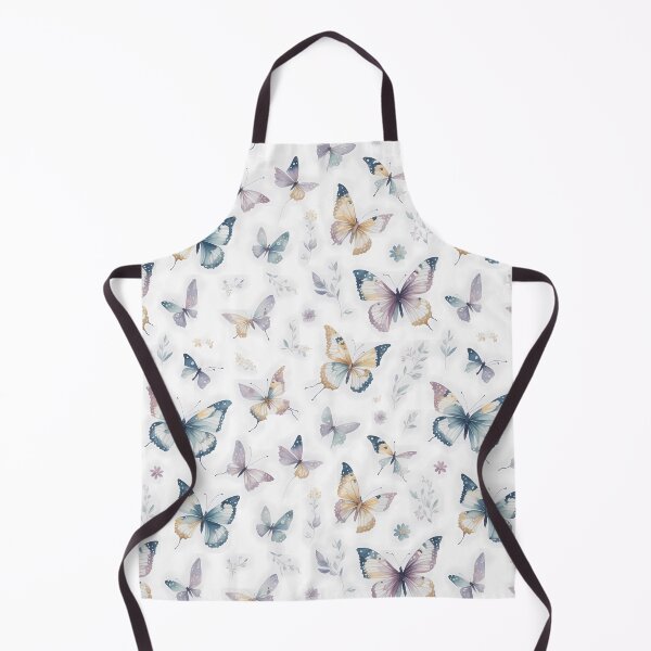 Item preview, Butterflies Boho Pastel Leaves Aesthetic designed and sold by FantasiaArts.
