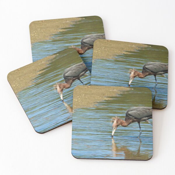 Item preview, Reddish Egret Fishing designed and sold by CommandoCrane.