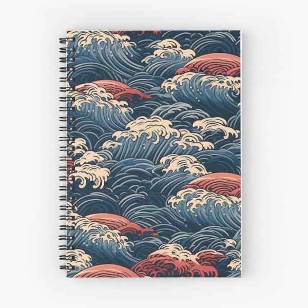 Item preview, Japanese wave pattern 4 designed and sold by LTAdesigns.