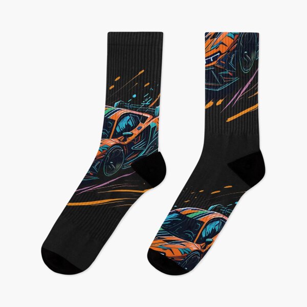 Item preview, Experience the Thrill of the Race - Car Racing Art and Apparel Collection - Vibrant Colors  designed and sold by Chromatic-Art.