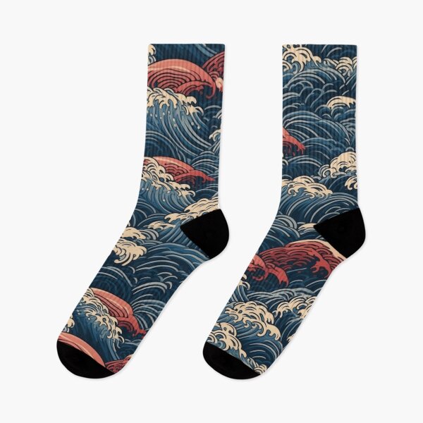 Item preview, Japanese wave pattern 4 designed and sold by LTAdesigns.