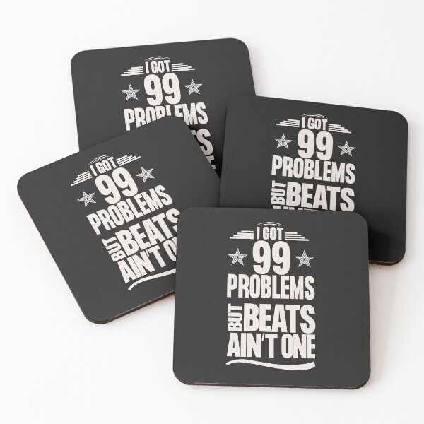Item preview, I Got 99 Problems, Beats Aint One | Perfect Unique Gift Ideas | Funny Random Meme Slogans Clothing and Stickers designed and sold by blissira.