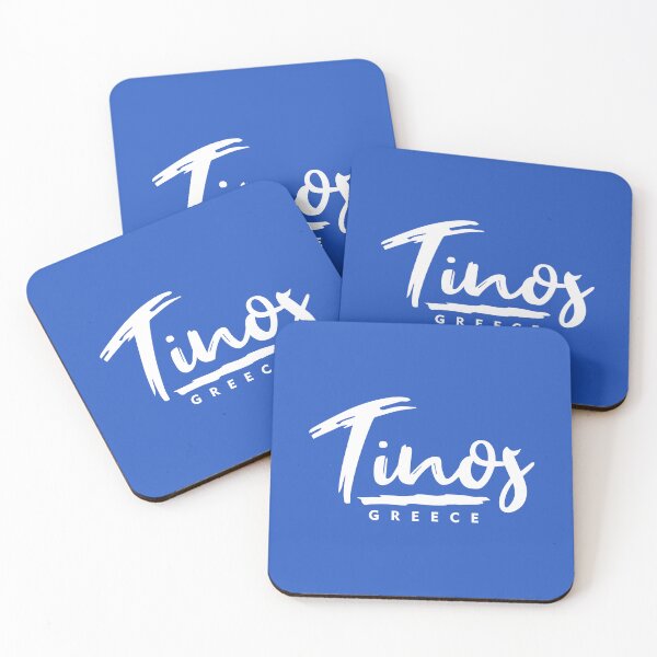 Item preview, Tinos Island sticker white designed and sold by angelisart.