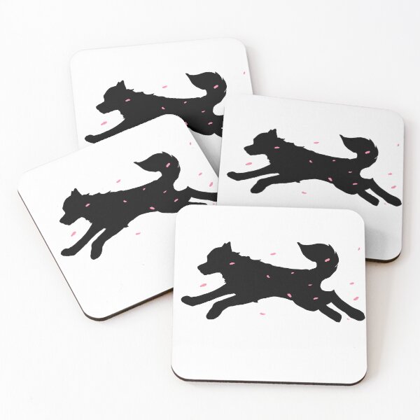 Item preview, Cherry Blossom Dog Silhouette  designed and sold by Peyton Mitchell.