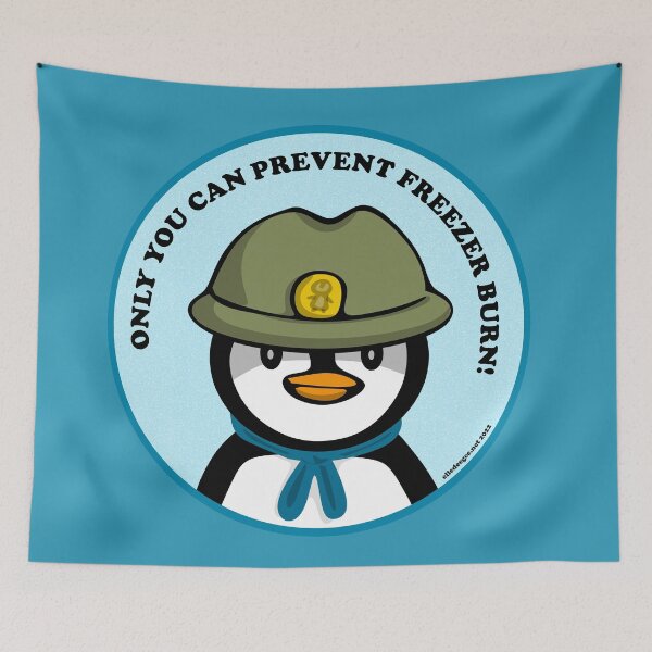 Item preview, Freezie the Peng says designed and sold by elledeegee.