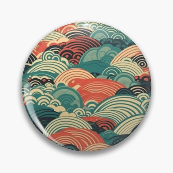 Item preview, Japanese wave pattern 1 designed and sold by LTAdesigns.