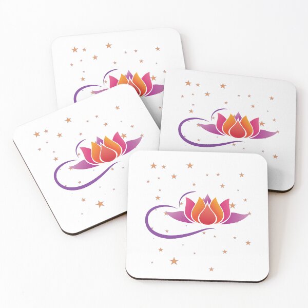 Item preview, Meditation Lotus and Stars designed and sold by Meatredbubble.