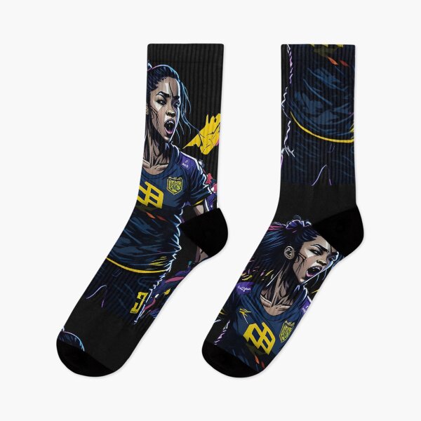 Item preview, Join the Soccer Craze with Our - Soccer Designs  (Foot Ball) - Female Soccer Player Art and Clothing designed and sold by Chromatic-Art.