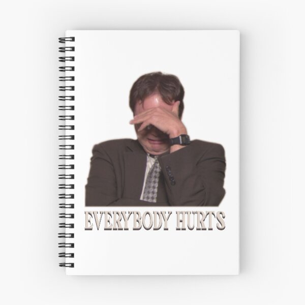 Item preview, Dwight The Office Everybody Hurts Tv Show T-shirt designed and sold by TellMeWear.