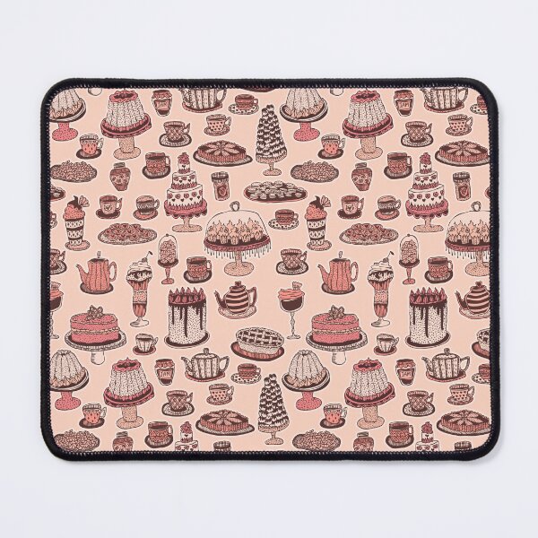 Item preview, * Cosy Tea Party Pattern * Desserts & Deliciousness * designed and sold by Stacey Muir.