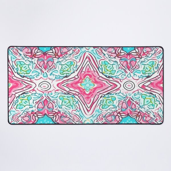 Item preview, pink and green pattern designed and sold by LTAdesigns.