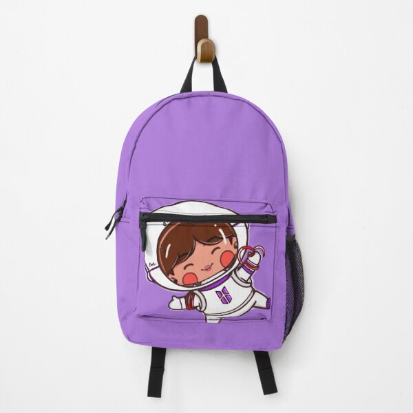 Item preview, astro jin the astronaut floating in space pattern designed and sold by art-by-emo.