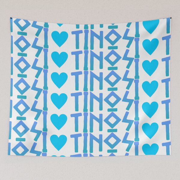 Item preview, I Love Tinos Island sticker no2 designed and sold by angelisart.