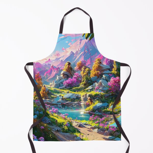 Artikelvorschau, Fantasy-Alpenlandschaft entworfen und verkauft von Ludmi-linea.