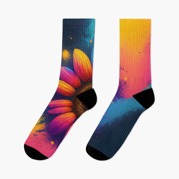 Item preview, Rainbow Color Sunflower - Splash of Color  designed and sold by Aaron2610.