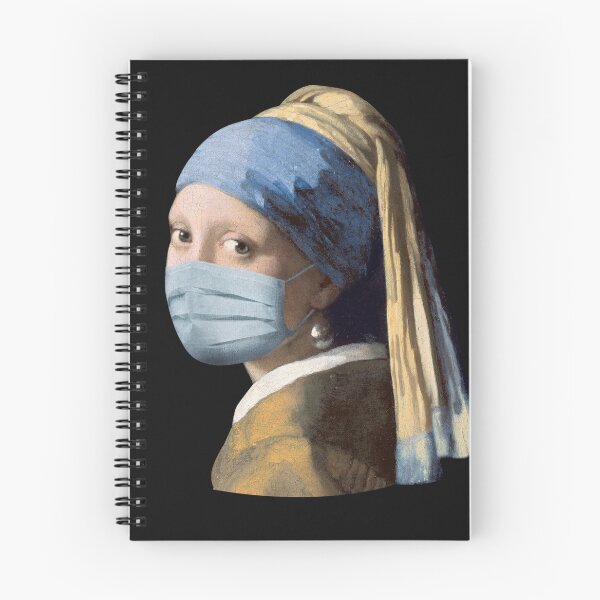 Item preview, Girl with a mask and a pearl earring designed and sold by Delphimages Art.