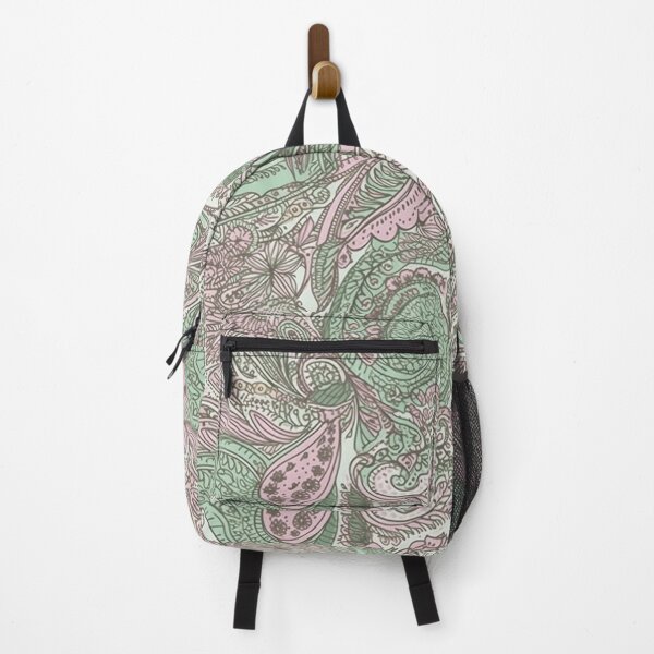 Item preview, Green paisley pattern designed and sold by LTAdesigns.