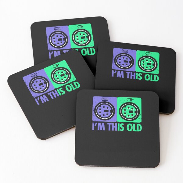 Item preview, I'm This Old Retro 1990s Computing IT Professional designed and sold by Nerd Shizzle.