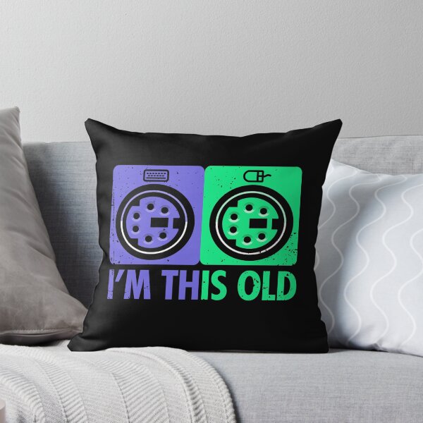 Item preview, I'm This Old Retro 1990s Computing IT Professional designed and sold by Nerd Shizzle.