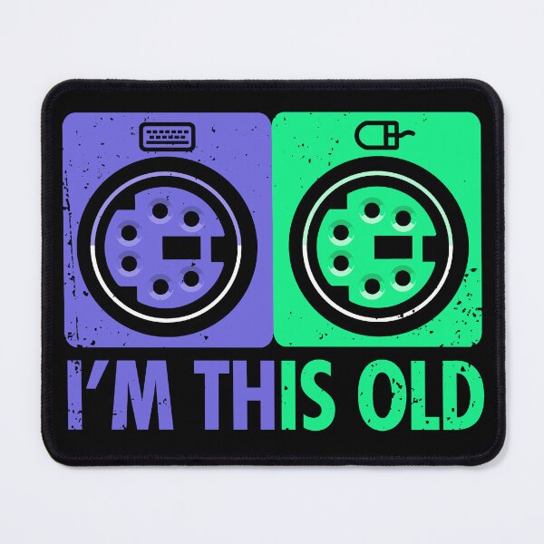 Item preview, I'm This Old Retro 1990s Computing IT Professional designed and sold by Nerd Shizzle.