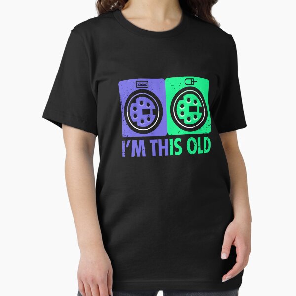 Item preview, I'm This Old Retro 1990s Computing IT Professional designed and sold by Nerd Shizzle.