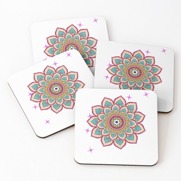 Item preview, Mandala with stars designed and sold by Meatredbubble.