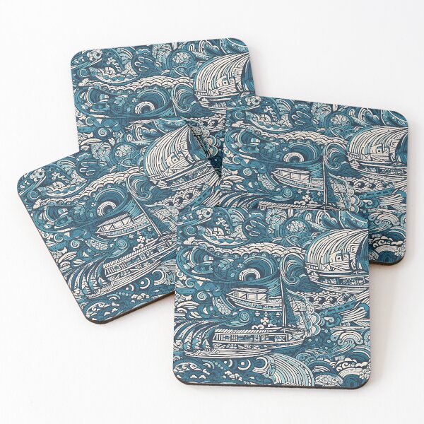 Item preview, Tribal Art Blue number 3 designed and sold by DavisDesigns79.