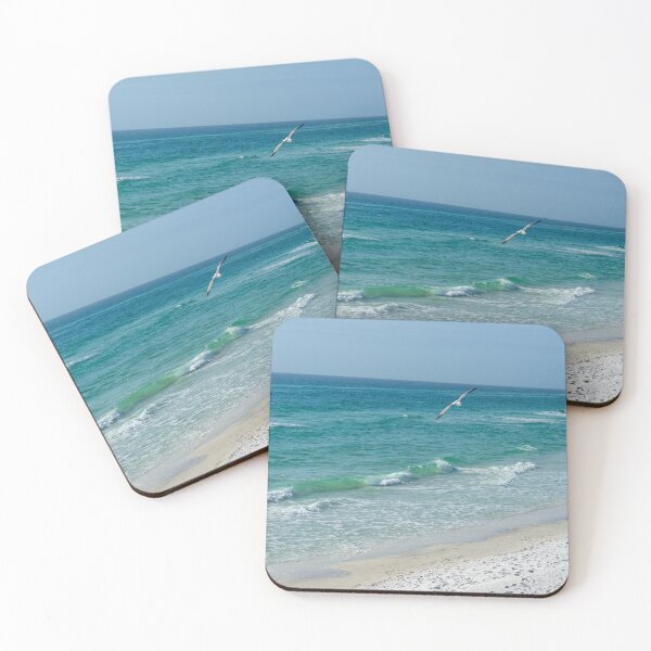 Item preview, Seagull In Flight Over The Gulf designed and sold by TinyDinoDesigns.