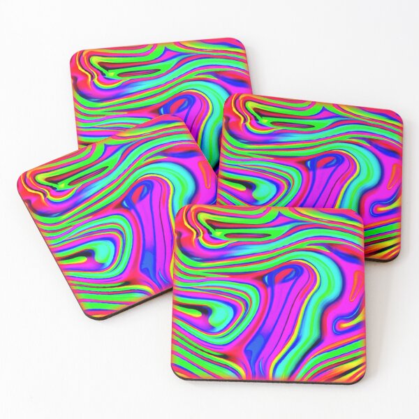 Item preview, Colorful Neon Patterns to Elevate Your Style designed and sold by Health And Fitness Posts e-Store.