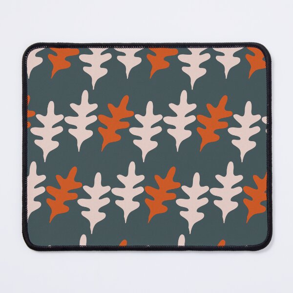 Item preview, Aesthetic Colorful Gray Orange Abstract Art Nature Pattern designed and sold by Le Nelle Prints.
