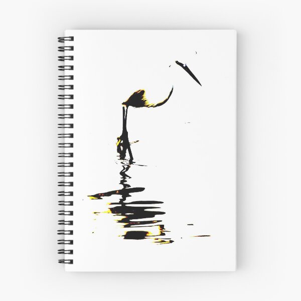 Item preview, Stylized Egret artwork Waterbird Collection designed and sold by derbyshireduck.