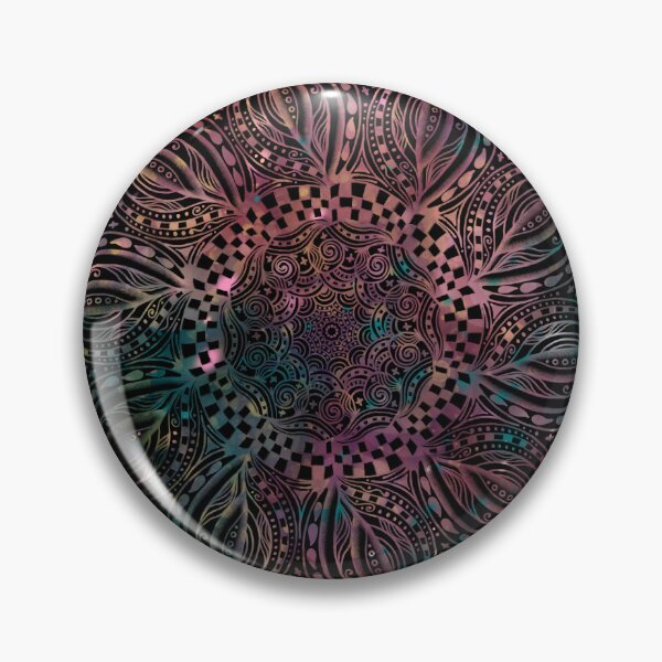 Item preview, Whimsical Mandala Etching 4.20.23 designed and sold by Kristi Duggins.