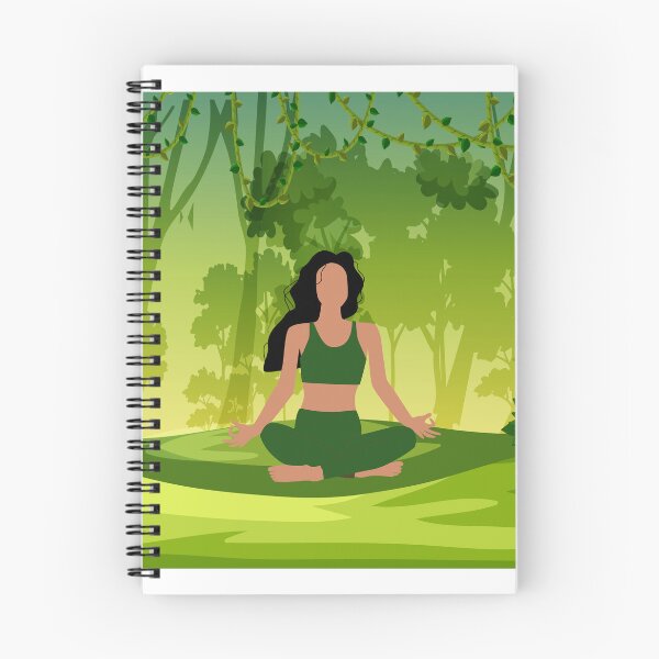 Item preview, Meditation in Jungle with nature designed and sold by Meatredbubble.