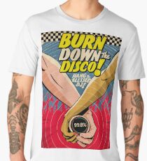 Burn Down the Disco Men's Premium T-Shirt