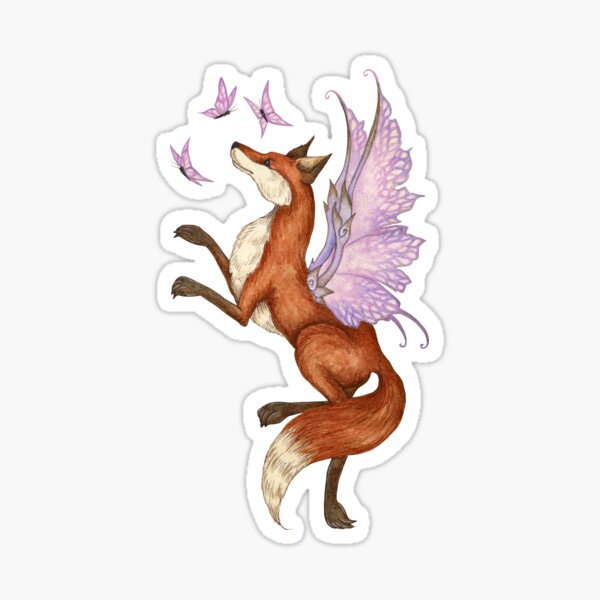 Item preview, Fairy Fox designed and sold by AmyBrownArt.