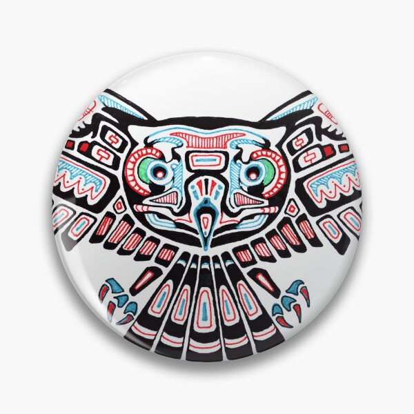 Item preview, Búho místico en el arte del estilo nativo americano designed and sold by Cleave.