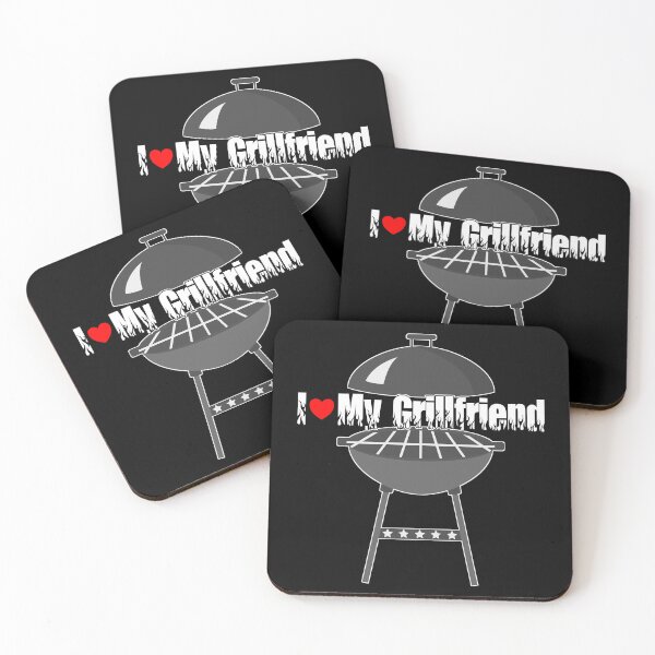 Item preview, Barbeque Grill Funny Barbecue Grilling I Love My Grillfriend designed and sold by CharJens.