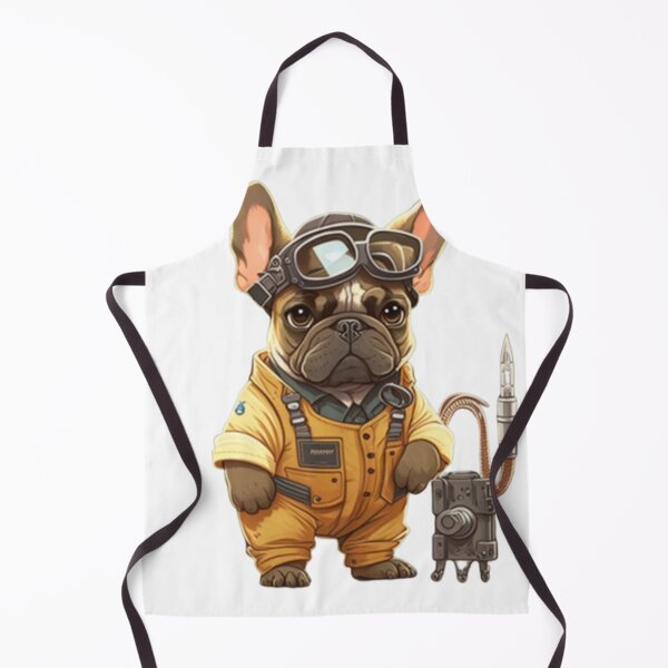 Item preview, Frenchie the Mechanic French Bulldog designed and sold by PetsEnough.