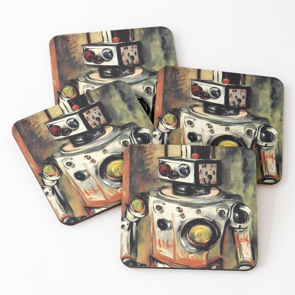 Item preview, Robot in the style of famous art. designed and sold by CRAFTER-MEDIA.
