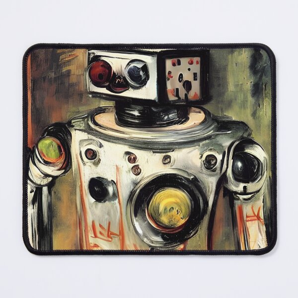 Item preview, Robot in the style of famous art. designed and sold by CRAFTER-MEDIA.