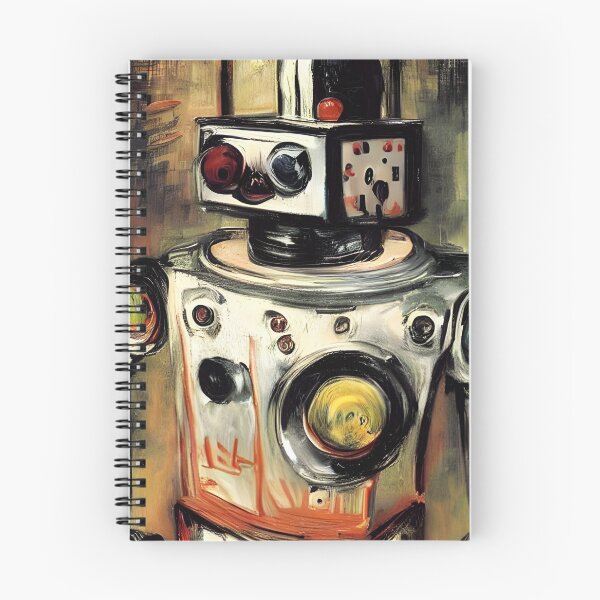 Item preview, Robot in the style of famous art. designed and sold by CRAFTER-MEDIA.